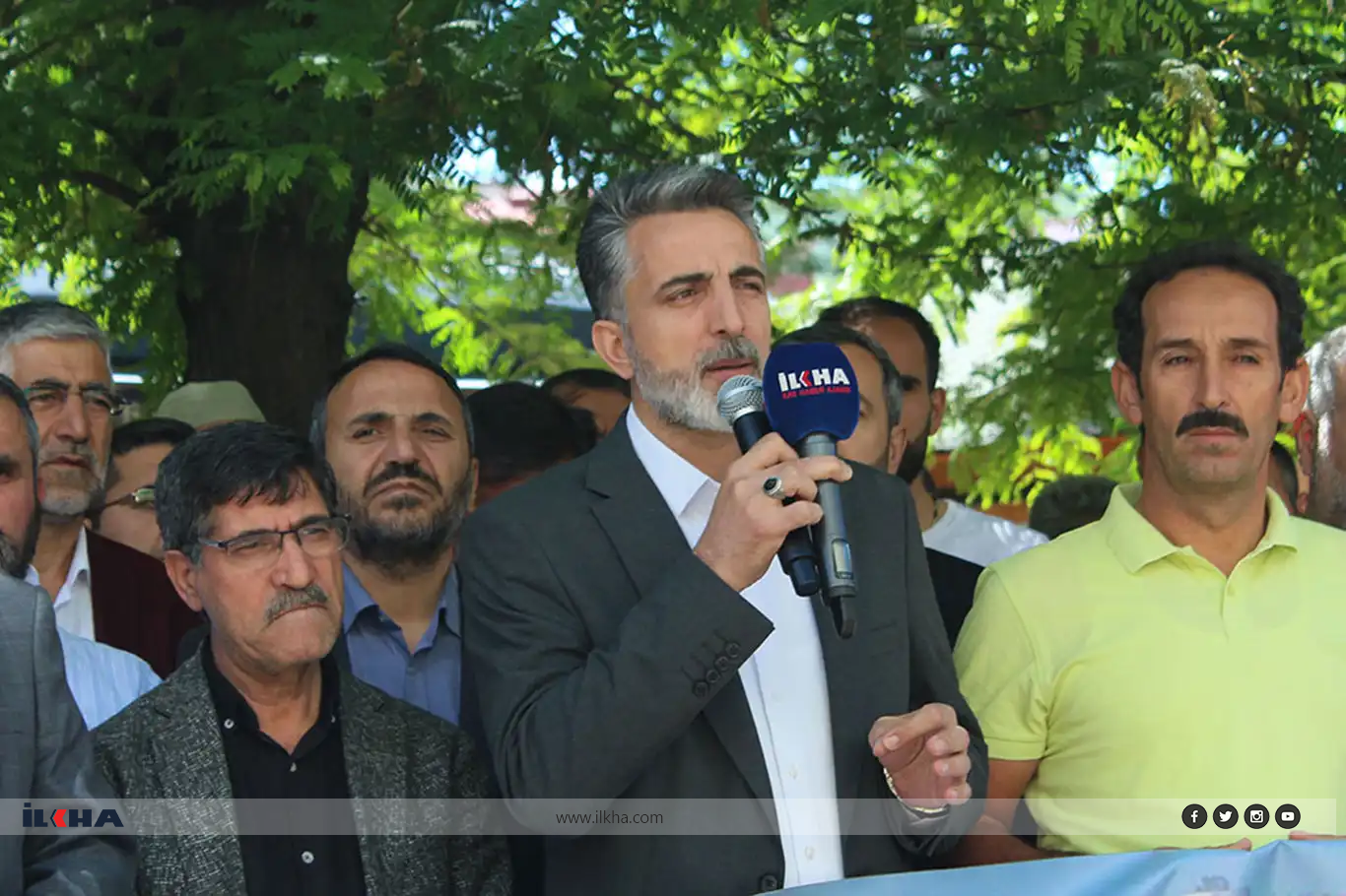 HÜDA PAR Sözcüsü Yunus Emiroğlu: Gazze meselesi siyaset üstü bir meseledir