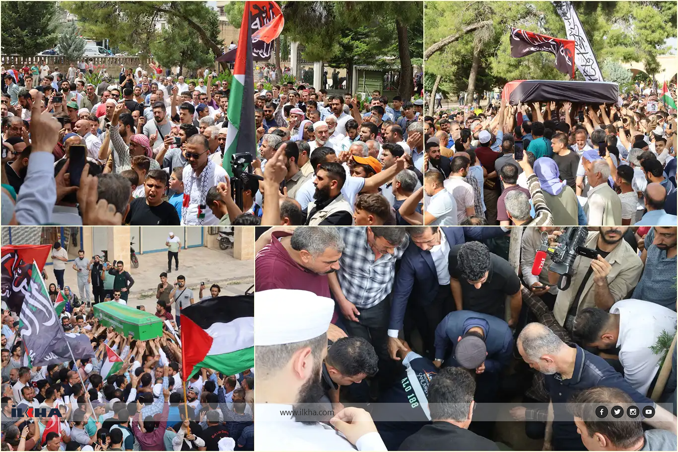 Şehîd Hasan Saklanan bi dua û tekbîran hat definkirin