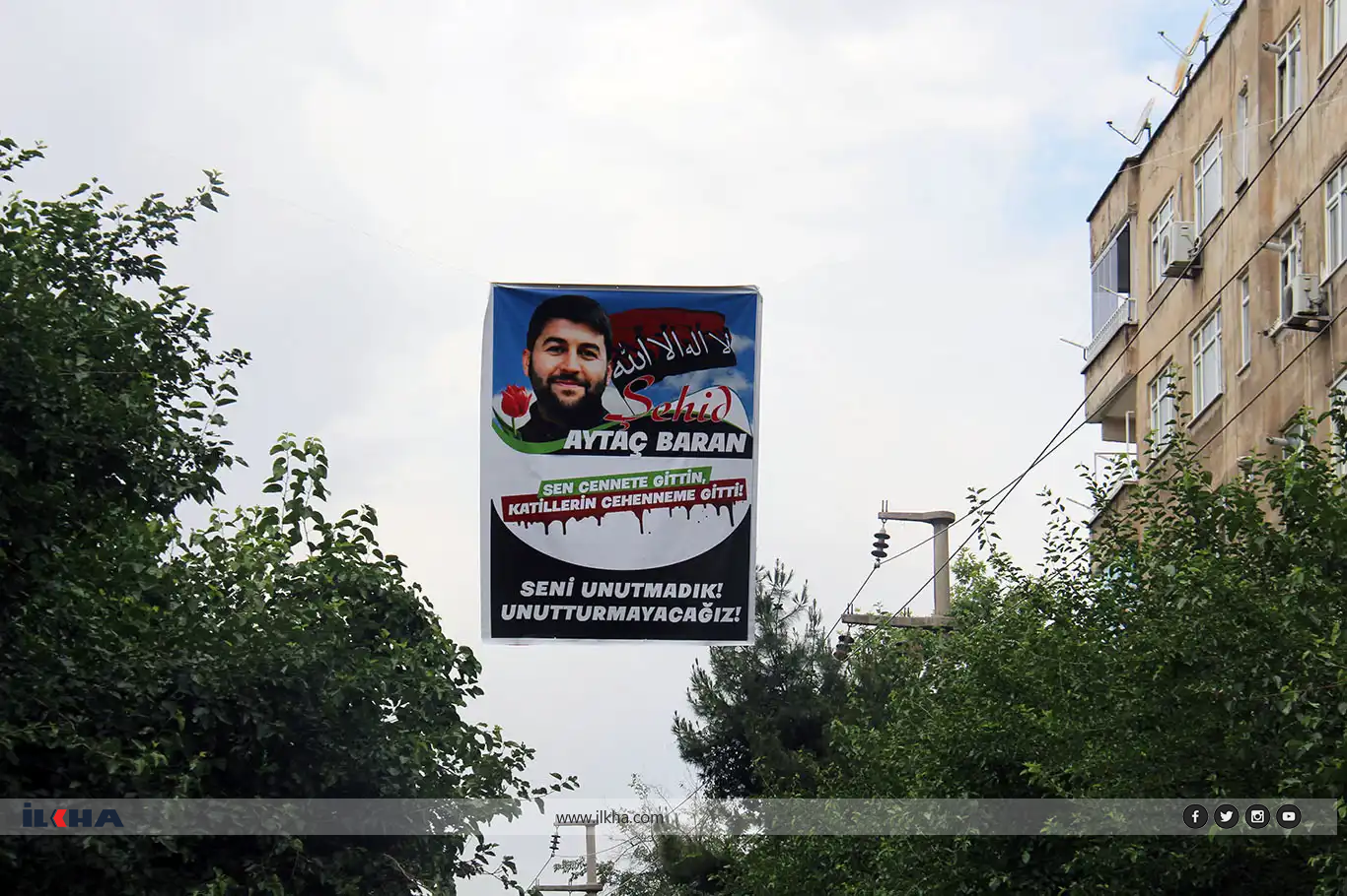 Aytaç Baran şehid edildiği semtte anılıyor