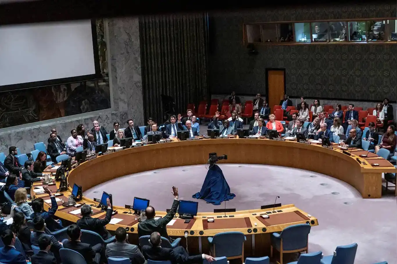 Pêşnûmeya agirbesta li Xezzeyê li Neteweyên Yekbûyî hat qebûlkirin