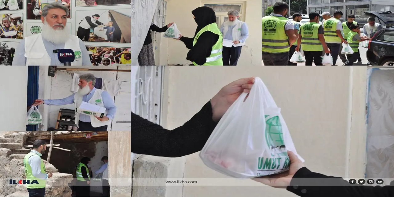 Karwanê Hêvîyê li Êlihê goştê sor belavî bi hezaran malbatan kir