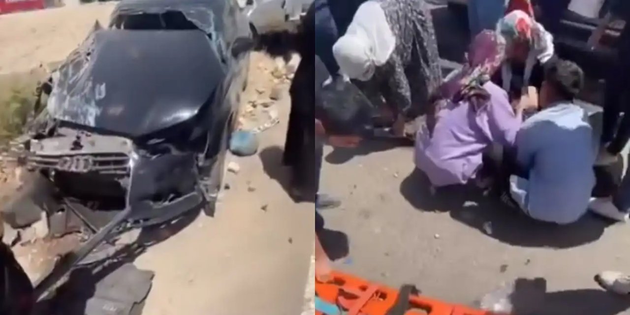 Bismil'de tarım işçilerini taşıyan araç kaza yaptı: Biri ağır 5 yaralı