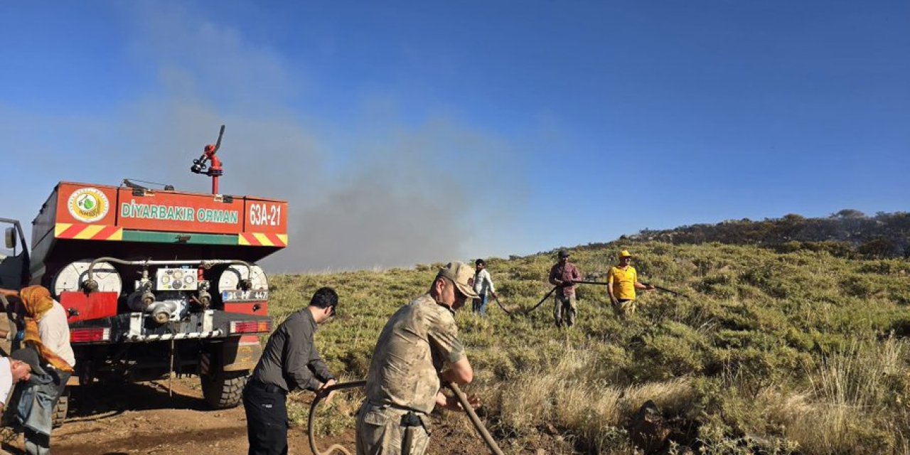 Çınar Kaymakamlığından 'Karacadağ yangını' açıklaması