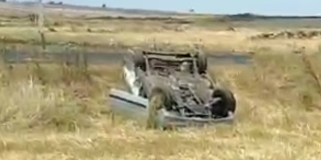 Çınar ilçemizde 2 otomobil çarpıştı