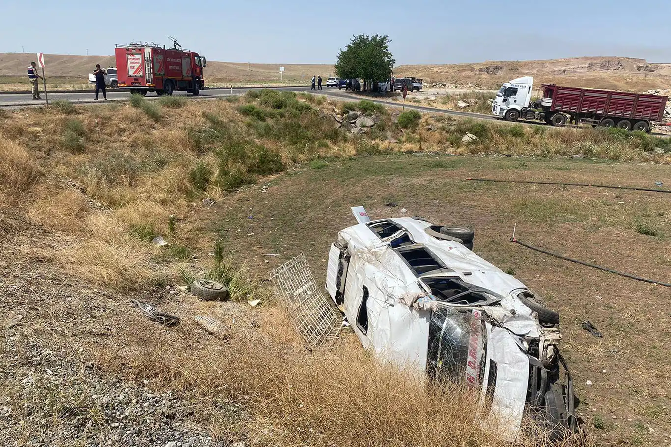 Diyarbakır Bismil'de trafik kazası: 6'sı çocuk 14 yaralı