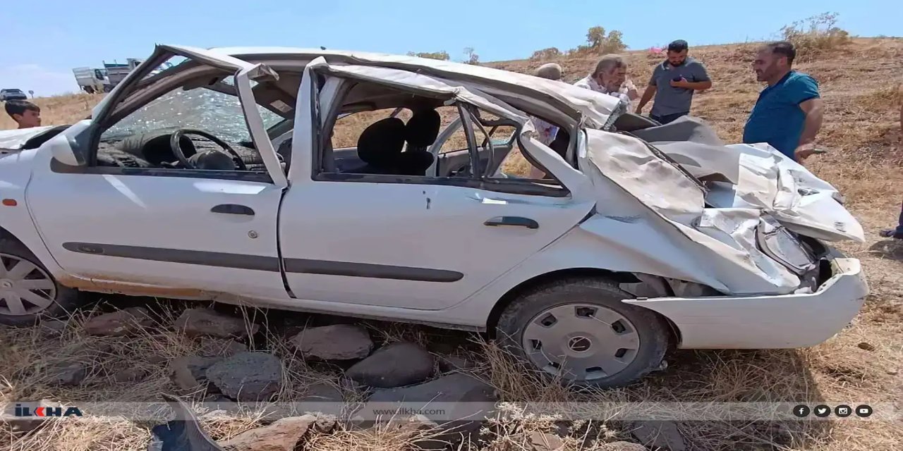 Li Diyarbekirê qeza: 1 jê giran 3 birîndar