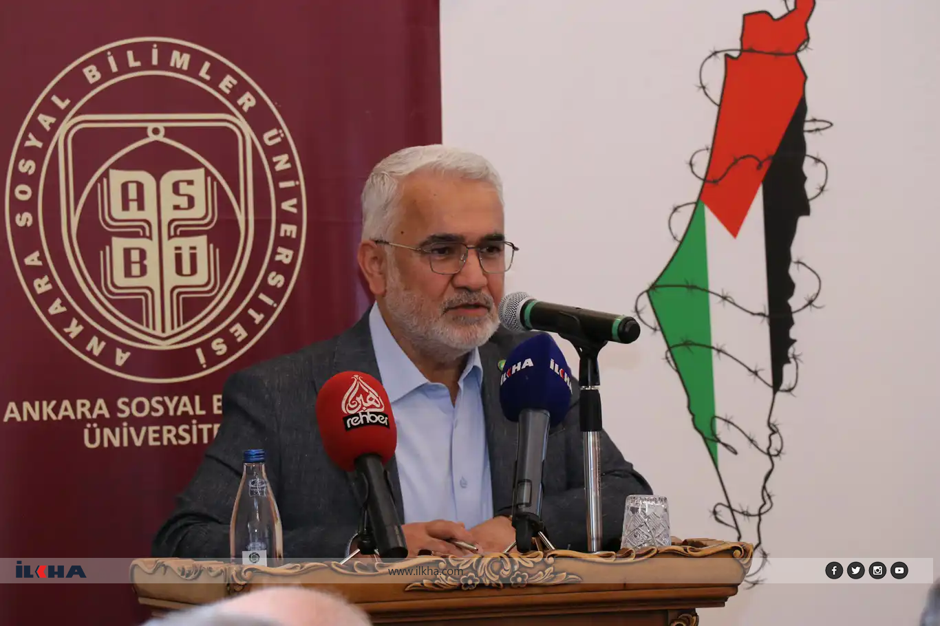 HÜDA PAR Genel Başkanı Zekeriya Yapıcıoğlu: 7 Ekim'den beri kalbimiz Gazze ile atıyor