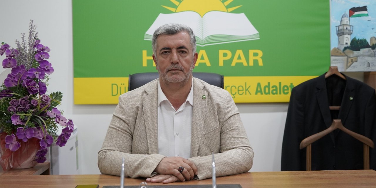 HÜDA PAR Diyarbakır İl Başkanından CHP, DEM ve PKK’ye sert tepki: "Önce yaptığınız katliamların hesabını verin!"