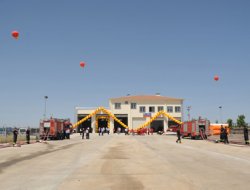 Diyarbakır'da yeni itfaiye hizmet binası açıldı
