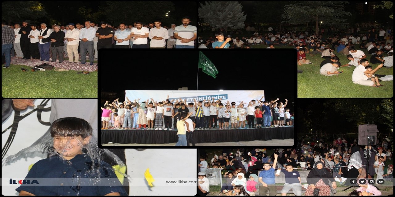 Hür Gençliğin Diyarbakır'da park etkinlikleri devam ediyor