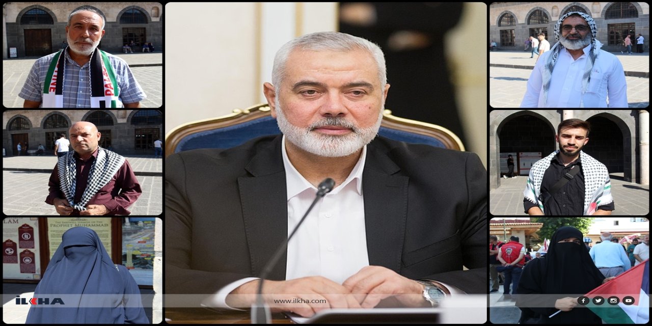 Diyarbakırlılar: İsmail Heniyye'nin kanı akan son damla olmalı