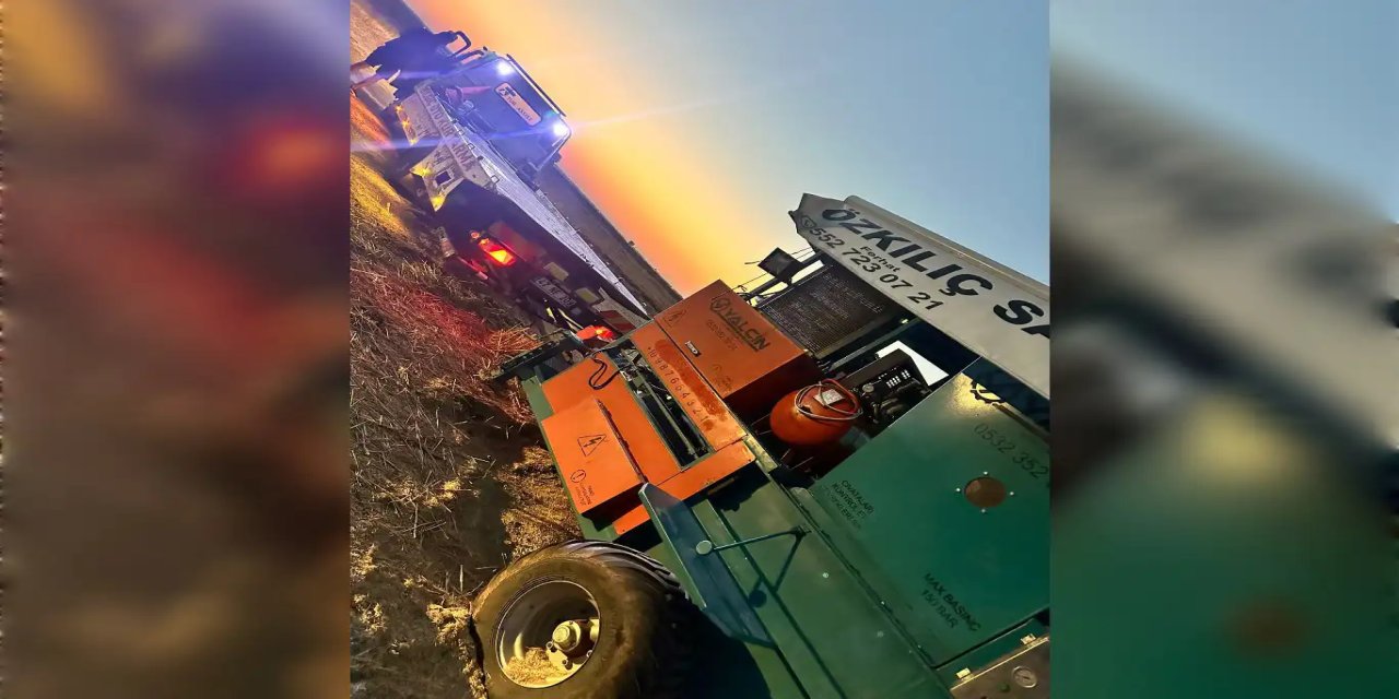 Mardin Nusaybin’de saman pres makinasının elektrik akımına kapılan kişi öldü