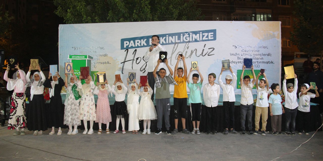 Diyarbakır'da her hafta düzenlenen park etkinlikleri sürüyor
