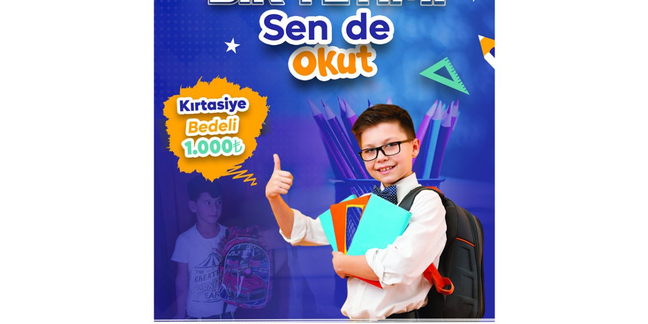 Yetimler Vakfı'ndan "Bir Yetimi Sen de Okut" projesine destek çağrısı