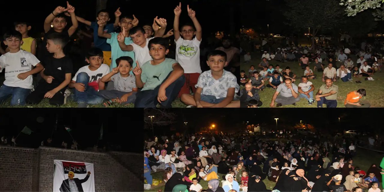 Diyarbakırlı çocuklar ve aileleri park etkinliğinde buluştu