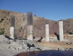 Viyadük ve yol genişletme çalışması sürüyor