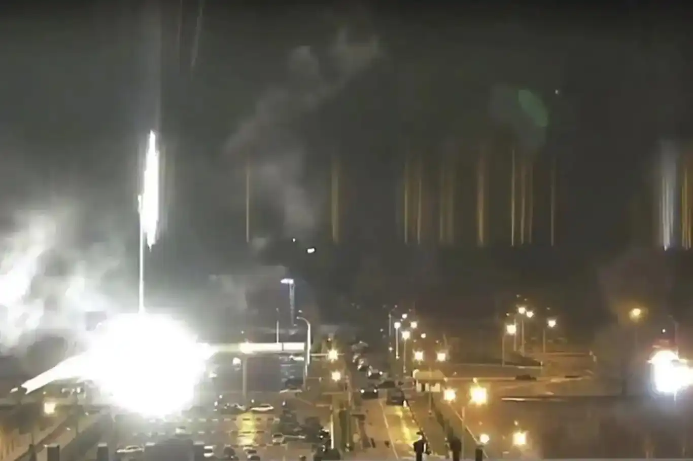 Di Santrala Nukleer a Zaporîjyayê de şewat derket