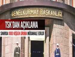 TSK`dan `Sınırda Müdahale` Açıklaması