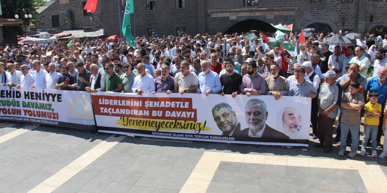 Diyarbakır'dan HAMAS'ın "Ümmet Dayanışması" çağrısına icabet