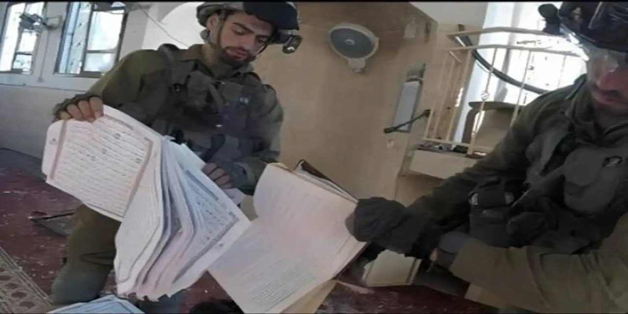 Yahudi askerlerin Gazze'de Kur'an-ı Kerim'i yakmasına HAMAS'tan tepki