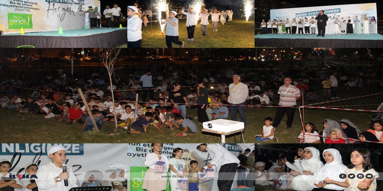 Diyarbakır Bağlar'da park buluşmalarının final etkinliği yapıldı