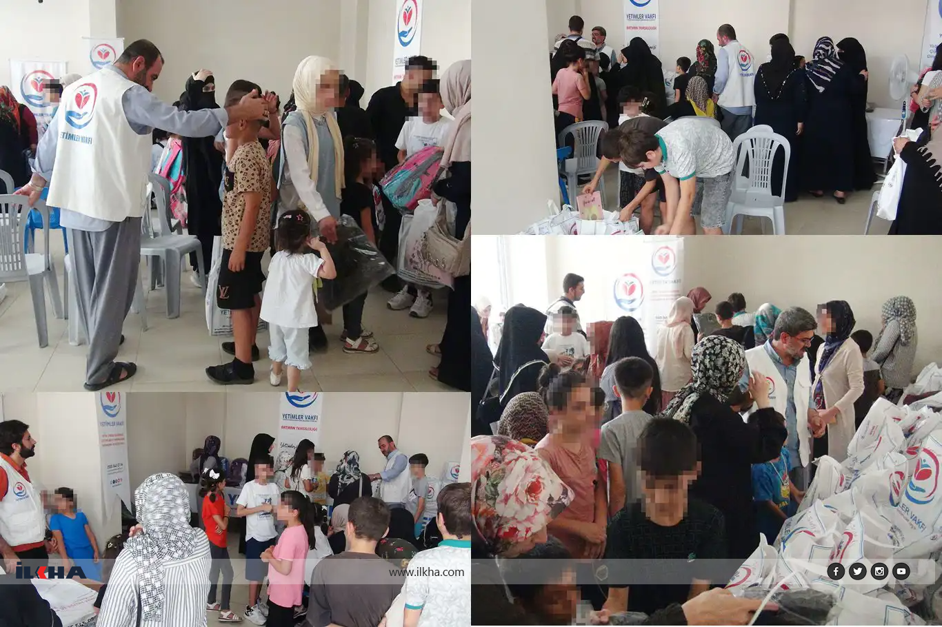 Weqfa Êtîman li Êlihê ji xwendekaran re alîkarîya qirtasîyeyê kir