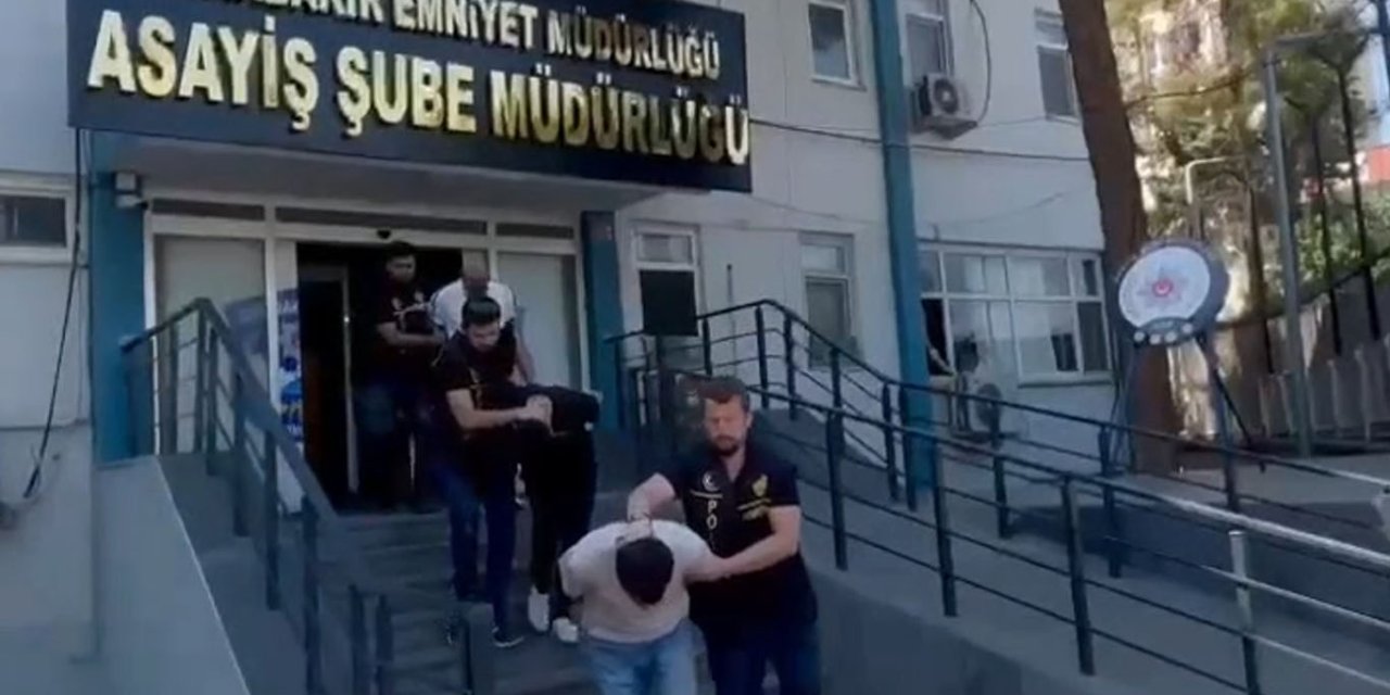 Diyarbakır'da hırsız, gasp ve kurşunlama suçlarına karışan 8 şahıs tutuklandı