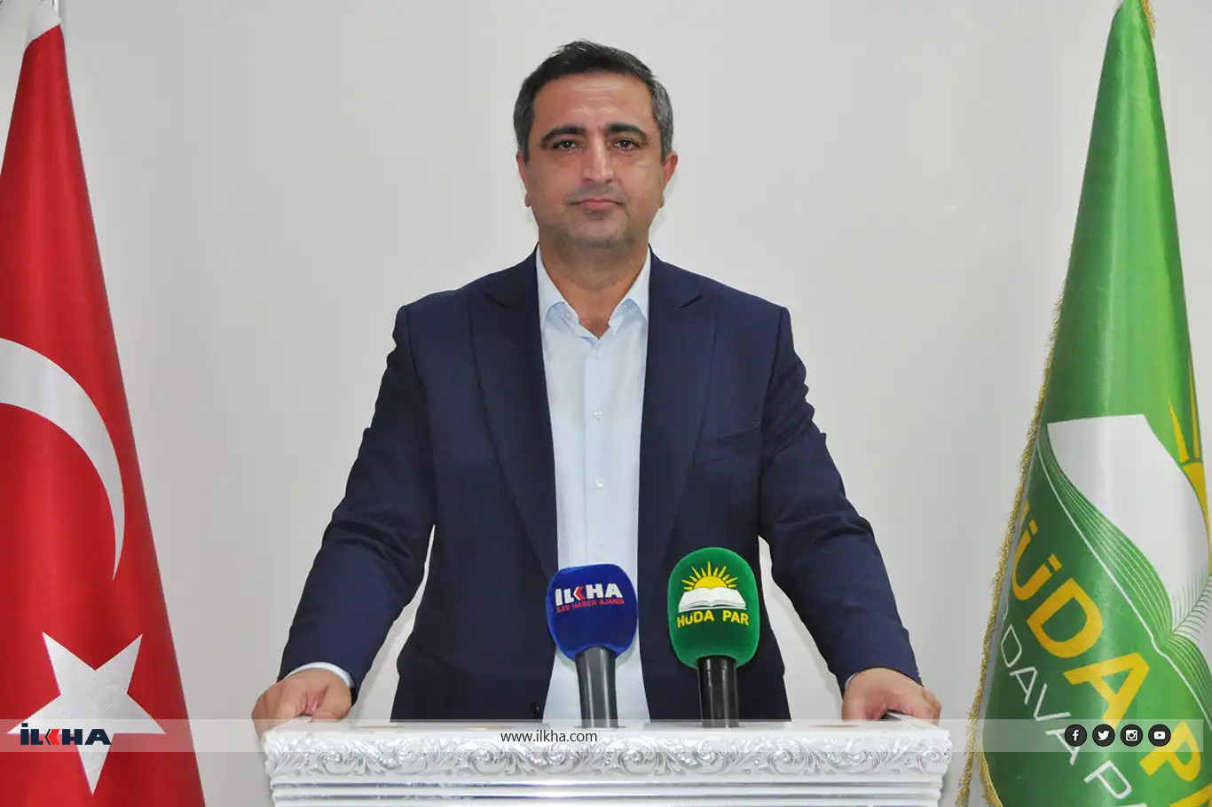 HUDA PAR: Êrîşên li dijî partîya me têne kirin ji navenda rejîma îşxalker a sîyonîst ve tê îdarekirin!