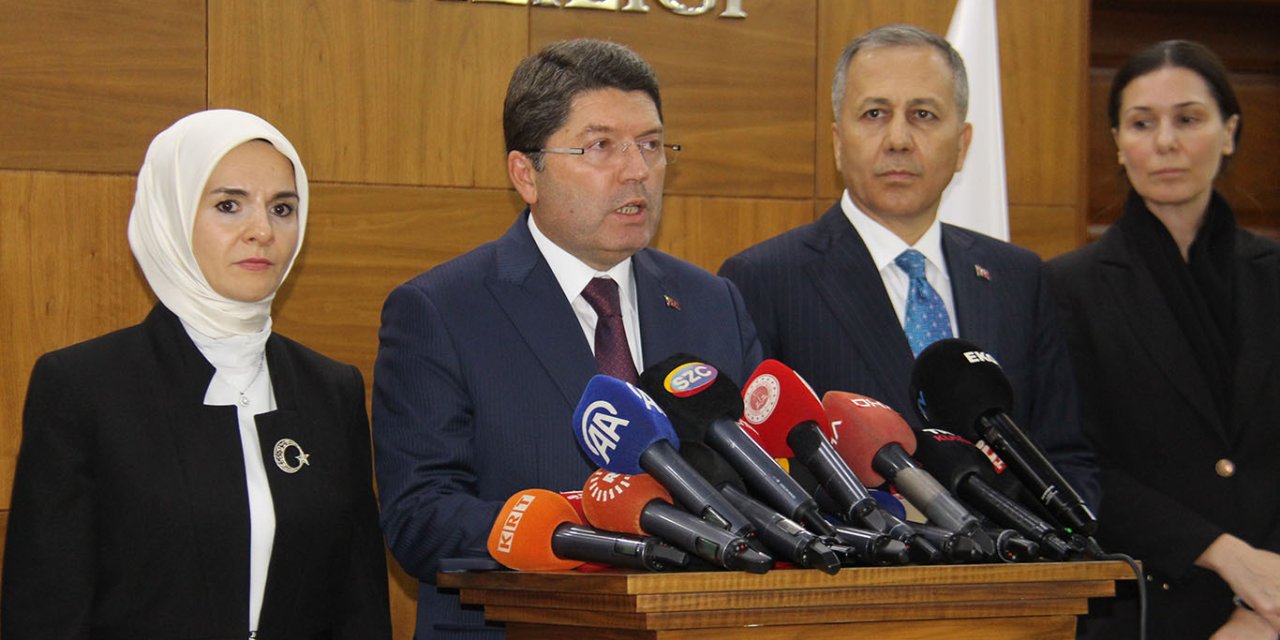 Bakan Tunç: Fail veya faillerin en hızlı biçimde ortaya çıkarılması için ne gerekiyorsa yapılıyor