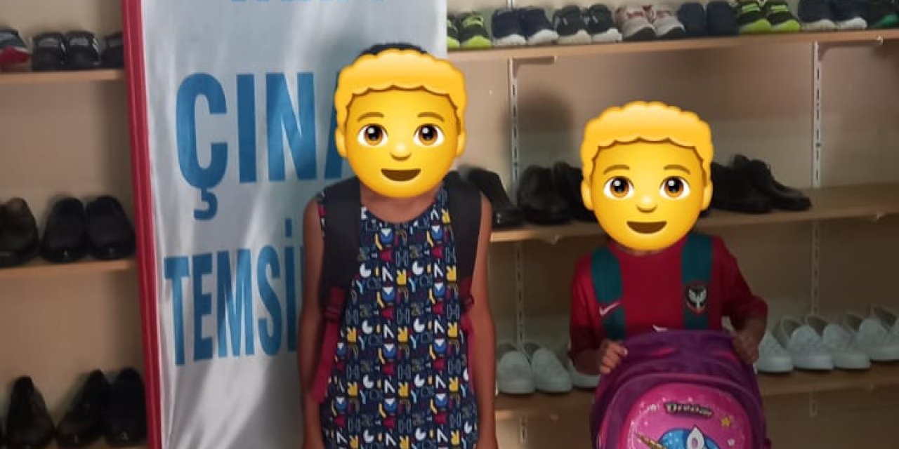 Yetimler Vakfı Çınar'da kırtasiye yardımı