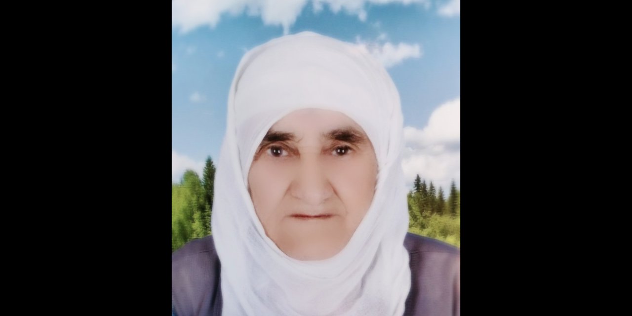 Çınar ilçe merkezi Eski Mahalleden FATMA SÖNMEZ vefat etmiştir