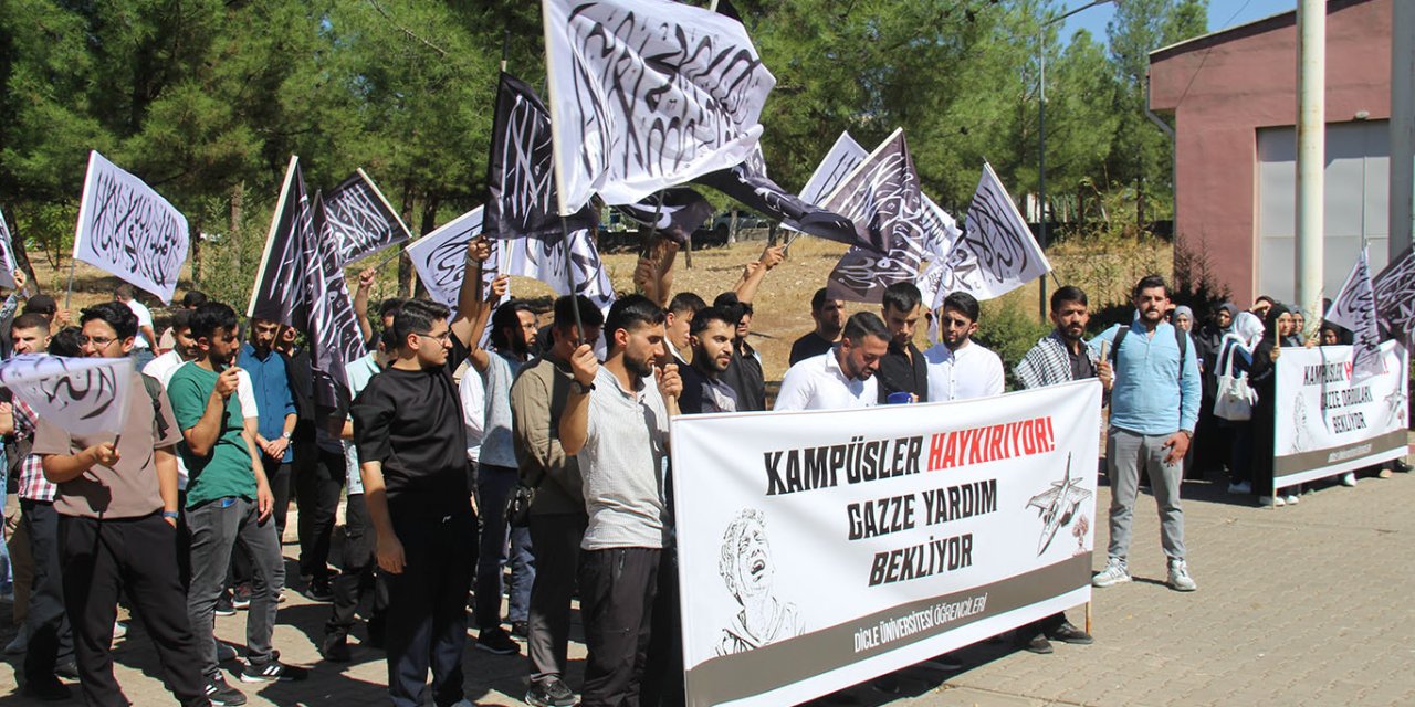 Dicle Üniversitesi Öğrencileri: Gazze'nin gençleri bombaların altında sabahı sabah etti