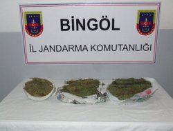 Bingöl'de 5 kilo kubar esrar yakalandı