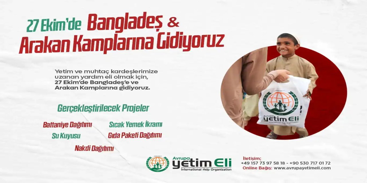 Ewrûpa Yetîm Elî diçe Bangladeşê