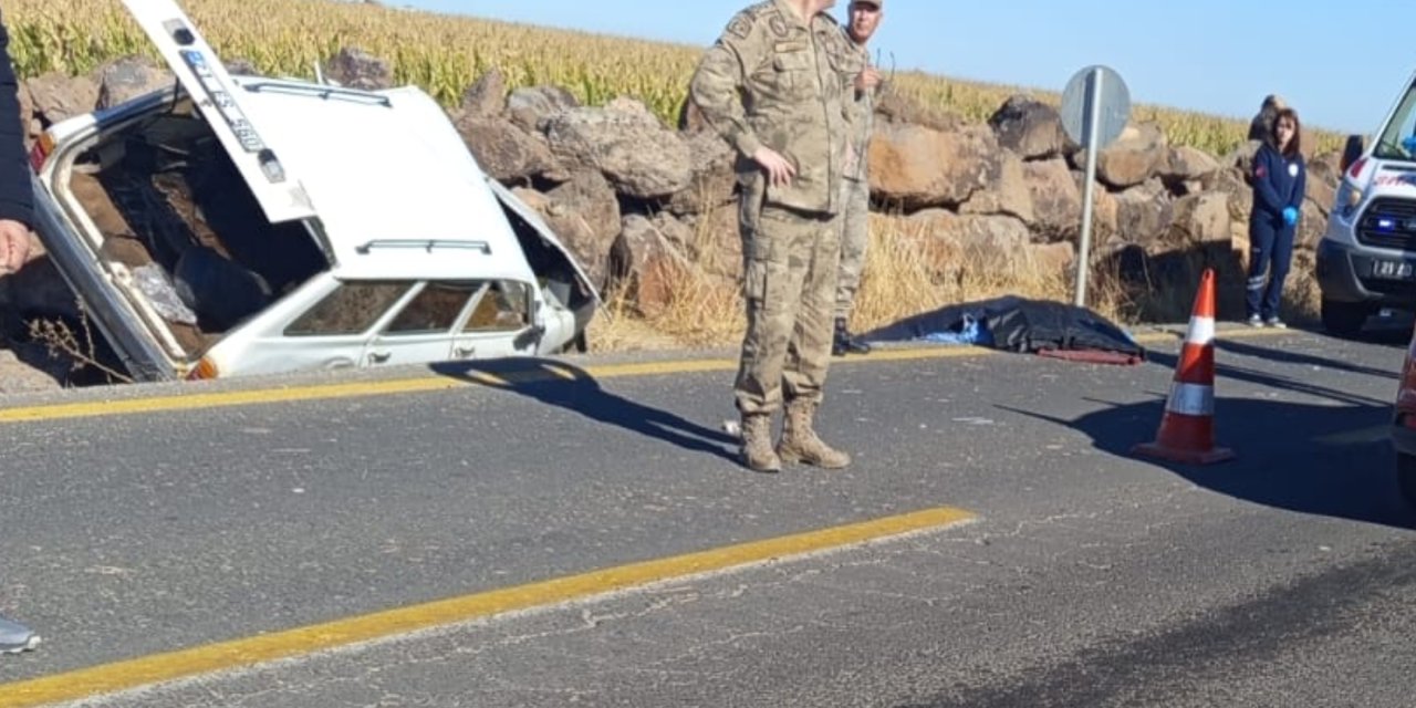 Çınar'da trafik kazası: bir ölü, 2 yaralı