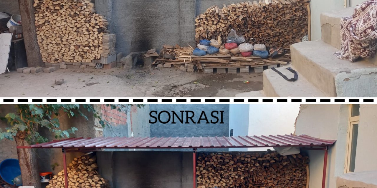 Umut Kervanı Çınar'da mağdurların yardımına koştu