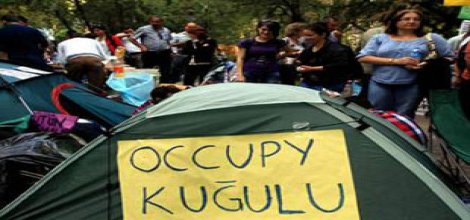 Ankara'da eylemcilerin çadırları toplandı