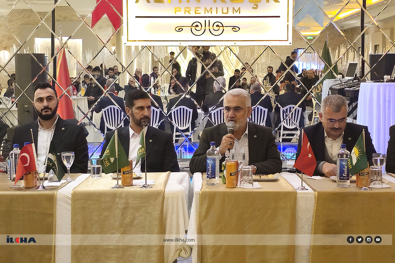 HÜDA PAR Genel Başkanı Yapıcıoğlu Konya’da İş adamlarıyla buluştu