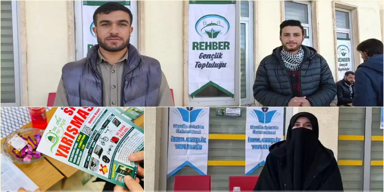 Üniversite öğrencileri: Kaybedeni olmayan siyer yarışmasına herkesi davet ediyoruz