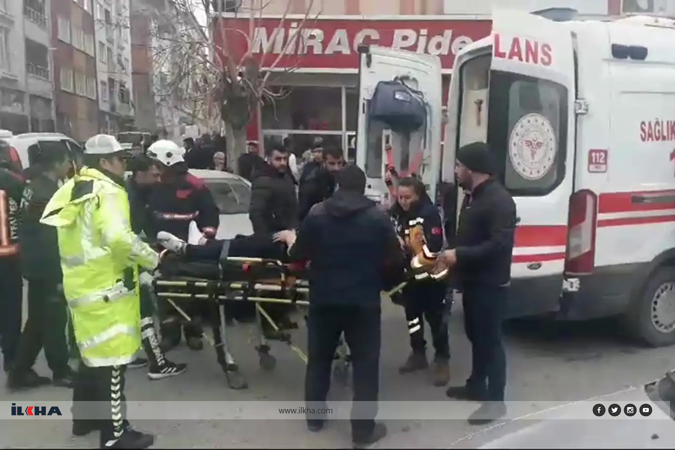 Li Meletîyê qeza: 2 birîndar