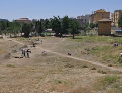 Cizre İçkale'de arkeolojik kazı çalışmaları sürüyor