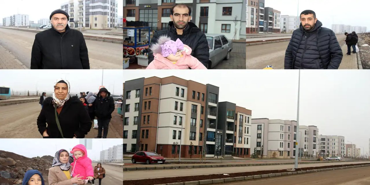Diyarbakır'daki Oğlaklı TOKİ sakinleri: Bir haftadır suyumuz akmıyor