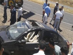 Çınar'da Trafik Kazası