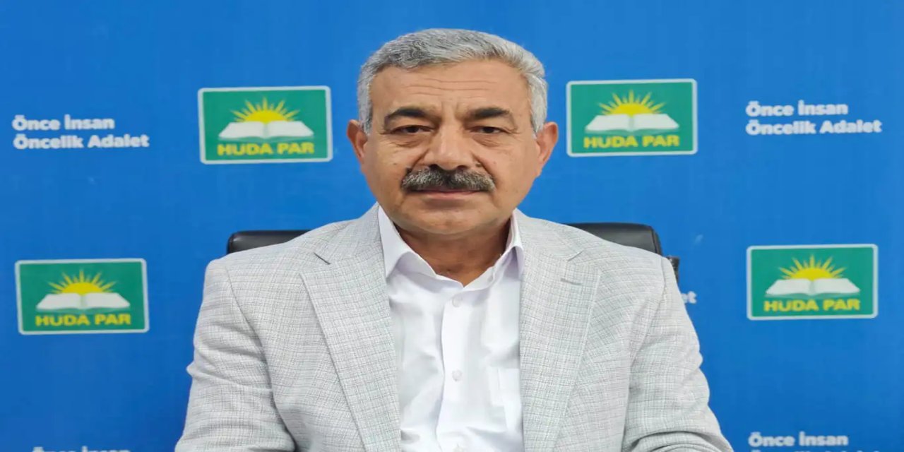 HÜDA PAR Batman İl Başkanı Davut Şahin: HÜDA PAR adalet ve kardeşliğin adresidir