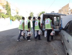 Çınar Şefkat Der 33 aileye yardımda bulundu VİDEO