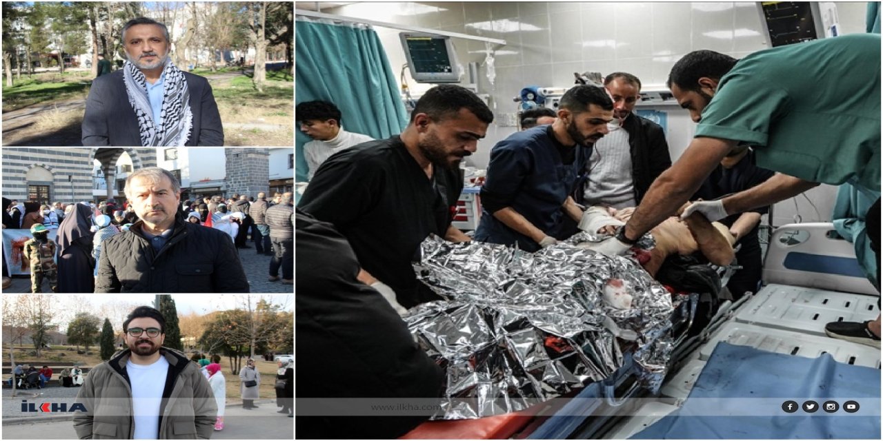 Diyarbakır'daki sağlık çalışanları: Gazze'ye yapılacak bütün görevlere hazırız