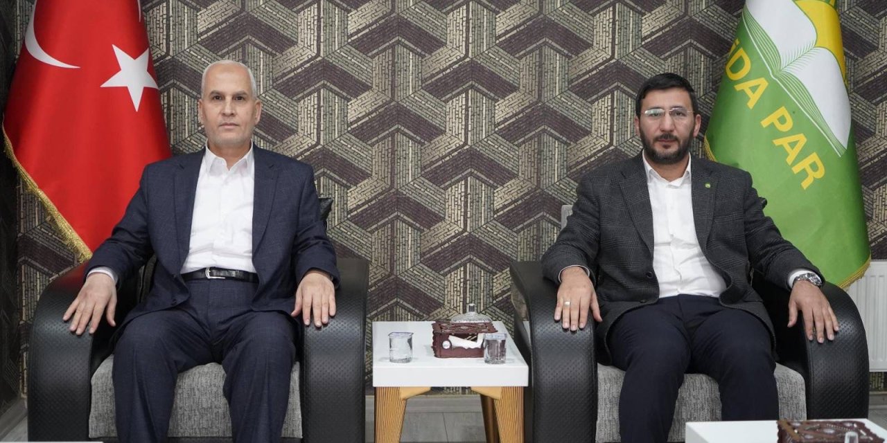 Hamas liderlerinden Fevzi Berhum’dan HÜDA PAR’a ziyaret