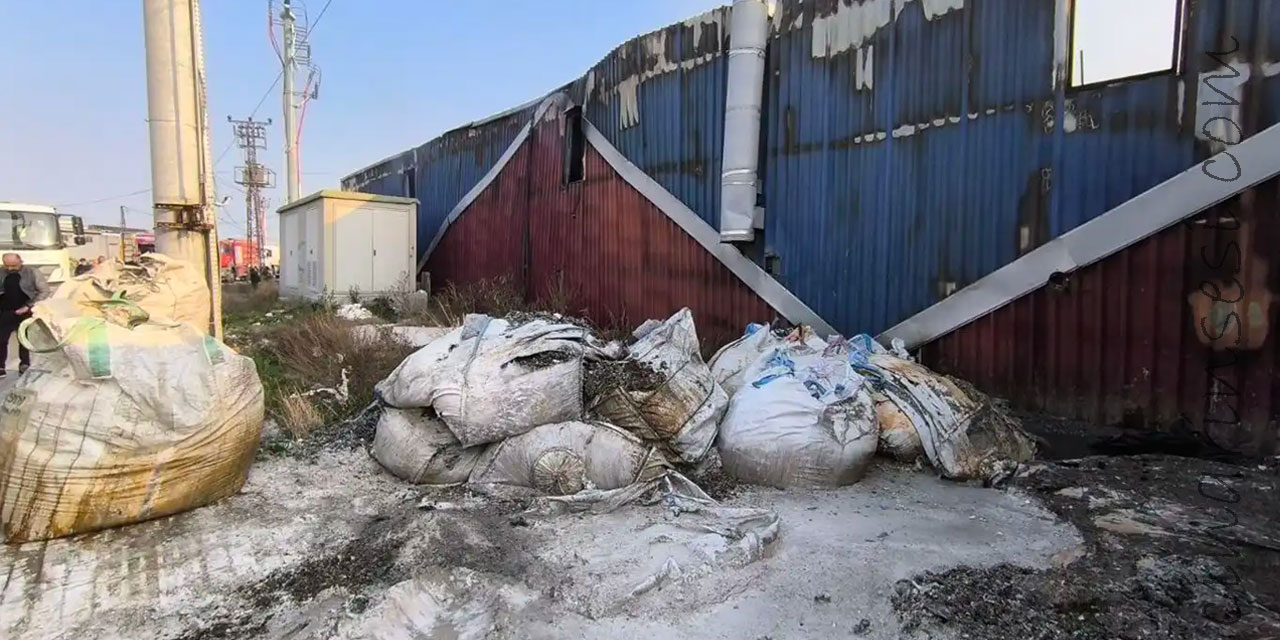Bursa Yıldırım Vakıfköy Mahallesi'ndeki fabrika yangınları kontrol altına alındı