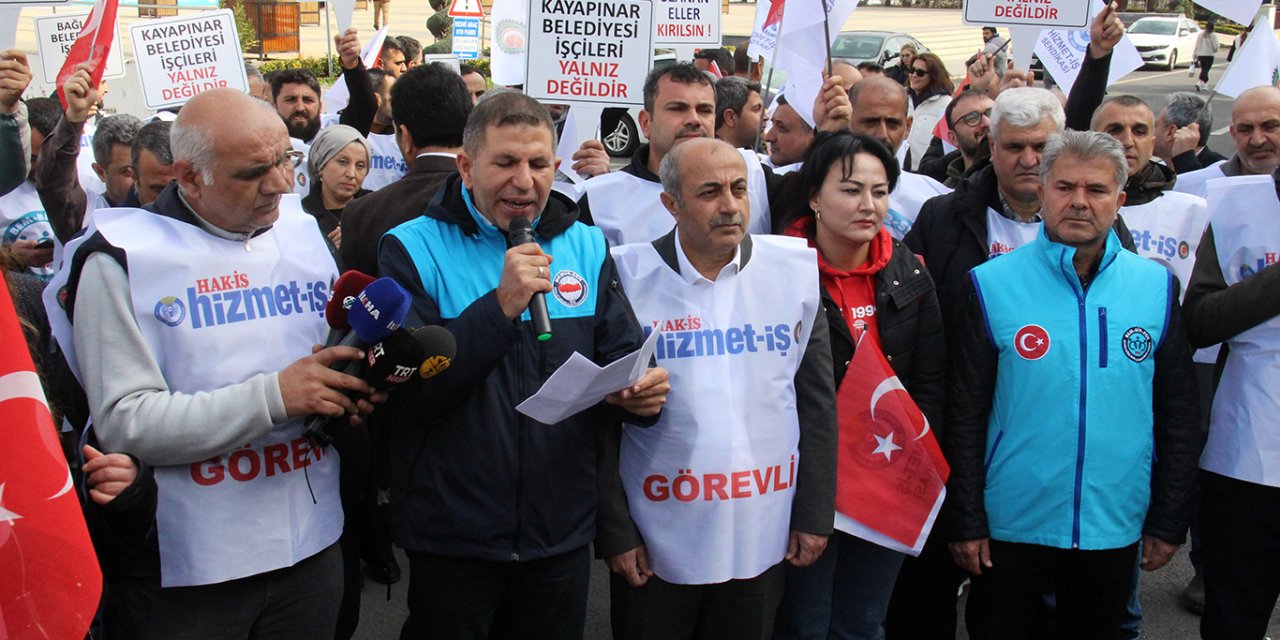 Diyarbakır Memur-Sen'den DEMli belediyenin işçi kıyımına tepki