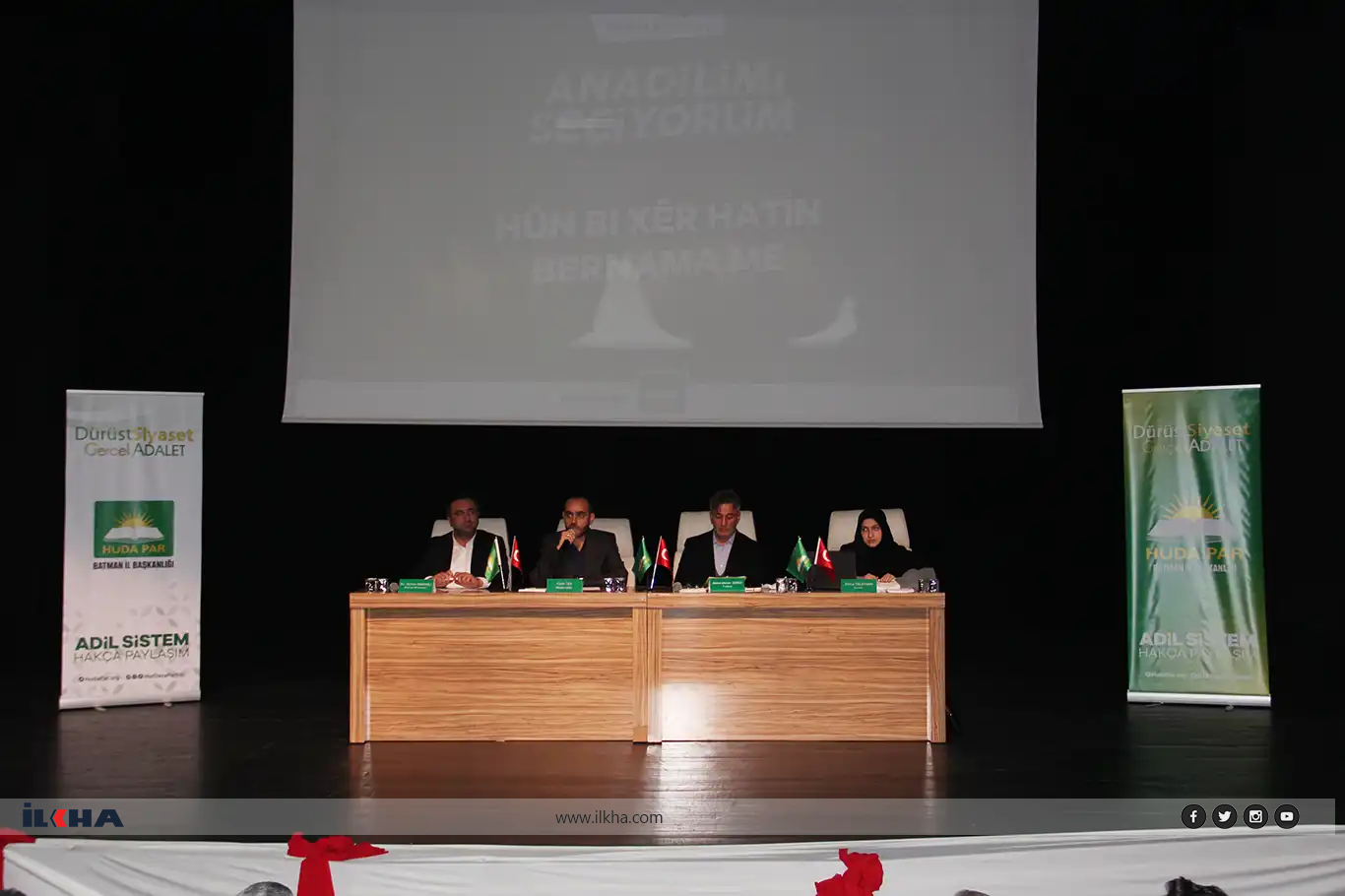 HÜDA PAR Batman'da "Anadilimi seçiyorum" paneli düzenledi